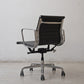 ハーマンミラー Herman Miller イームズアルミナムグループチェア マネージメントチェア アルミバフベース ガス圧昇降仕様 5本脚 キャスタータイプ 本革 イームズ A ●