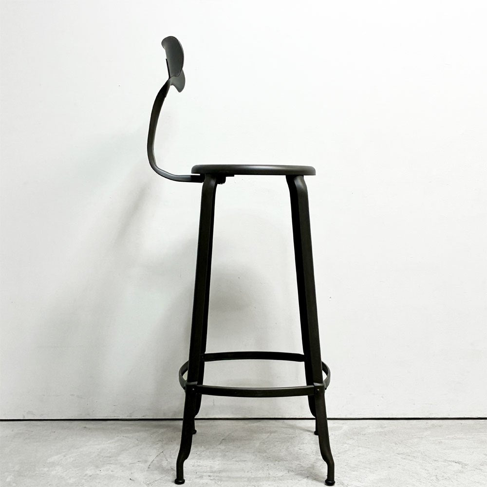 フェールトラヴァイユ FER TRAVAIL ニコルチェア NICOLLE Chair SH80 カウンターチェア スチール マットクリア仕上げ 別注モデル インダストリアル C ●