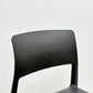 ヴィトラ Vitra ティプトン Tip Ton ワークチェア ダイニングチェア デスクチェア ブラック スタッキング チルト機能 定価￥42,900- B ●