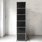 ユーエスエムハラー USMハラー USM Haller キャビネット シェルフ 1列6段 ドロップダウンドア ×1 H154cｍ アジャスター付き 参考価格￥362.000- ★
