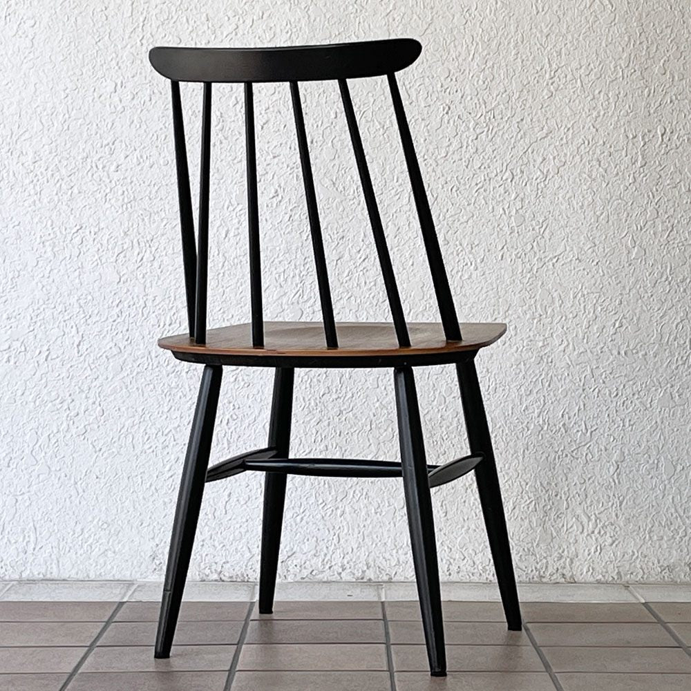 アスコ ASKO ファネットチェア Fanett chair イルマリ・タピオヴァーラ ダイニングチェア チーク材 50～60年代 フィンランド製 北欧ビンテージ 名作 ◇