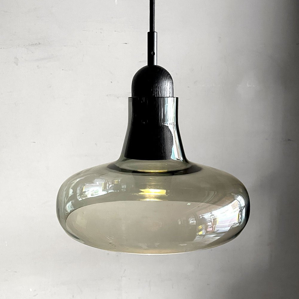 ブロッキス BROKIS シャドウ03 SHADOWS03 ペンダントライト スモークグレイ×ブラック 吹きガラス チェコ モダンデザイン ■