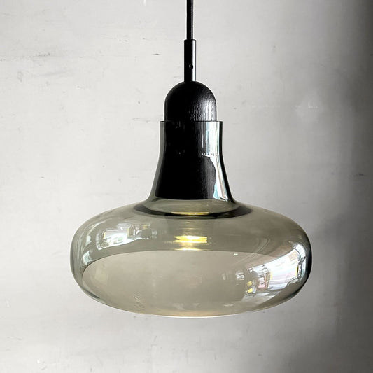 ブロッキス BROKIS シャドウ03 SHADOWS03 ペンダントライト スモークグレイ×ブラック 吹きガラス チェコ モダンデザイン ■