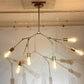 アクメファニチャー ACME Furniture ソリッドブラスランプ SOLID BRASS LAMP 6アームシャンデリア 6ARM CHANDELIER 真鍮 シーリングライト ミッドセンチュリー インダストリアル レトロスタイル ●