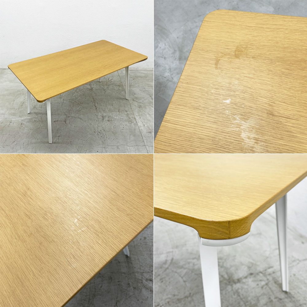 Herman Miller カラフテーブル Carafe Table W160cm デスク ダイニングテーブル ドロワー付き 配線孔 参考価格約533,500円 廃番 〓