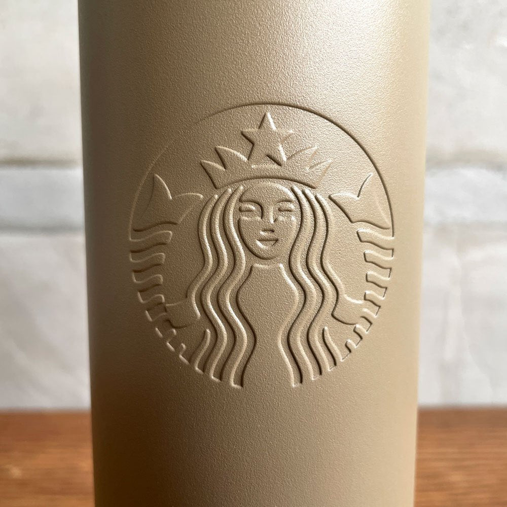 スターバックス Starbucks × ポーター PORTER リサイクルステンレスボトル 591ml マットラテベージュ 吉田カバン 2025年 未使用品 ♪