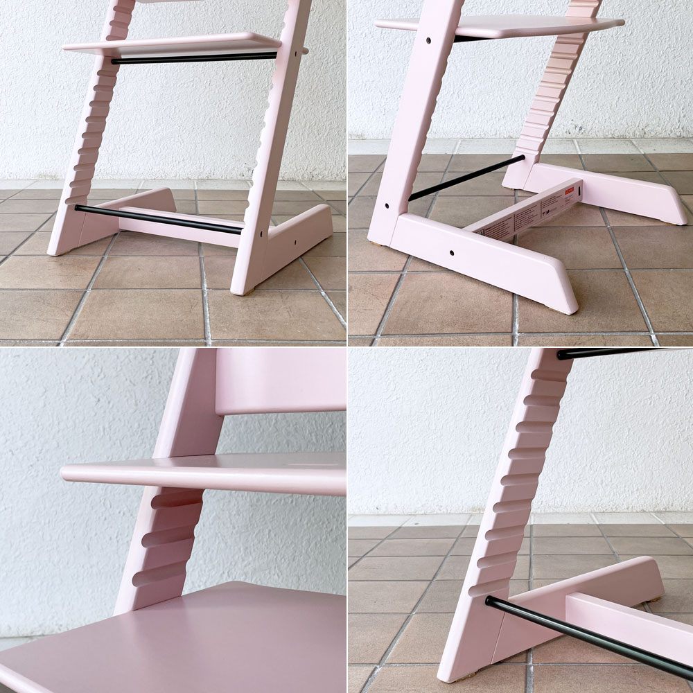 ストッケ STOKKE トリップトラップ TRIPP TRAPP ベビーチェア キッズチェア S/N5～ セレーヌピンク ノルウェー 北欧家具 ◇