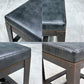 イデー IDEE アイアン スツール  IRON STOOL レザー 焼鋼 店舗什器 インダストリアルデザイン 特注品 A ◎