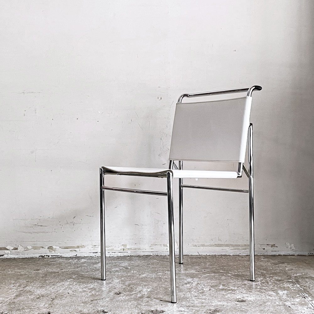 スティールライン Steel Line ロクエブリューン ROQUEBRUNE ダイニングチェア アイリーン・グレイ Eileen Gray モダンデザイン リプロダクト品 A ■