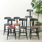 フェールトラヴァイユ FER TRAVAIL ニコルチェア NICOLLE Chair SH45cm ダイニングチェア スチール マットクリア仕上げ 別注モデル レザーパッド付 レッド インダストリアル フランス ●
