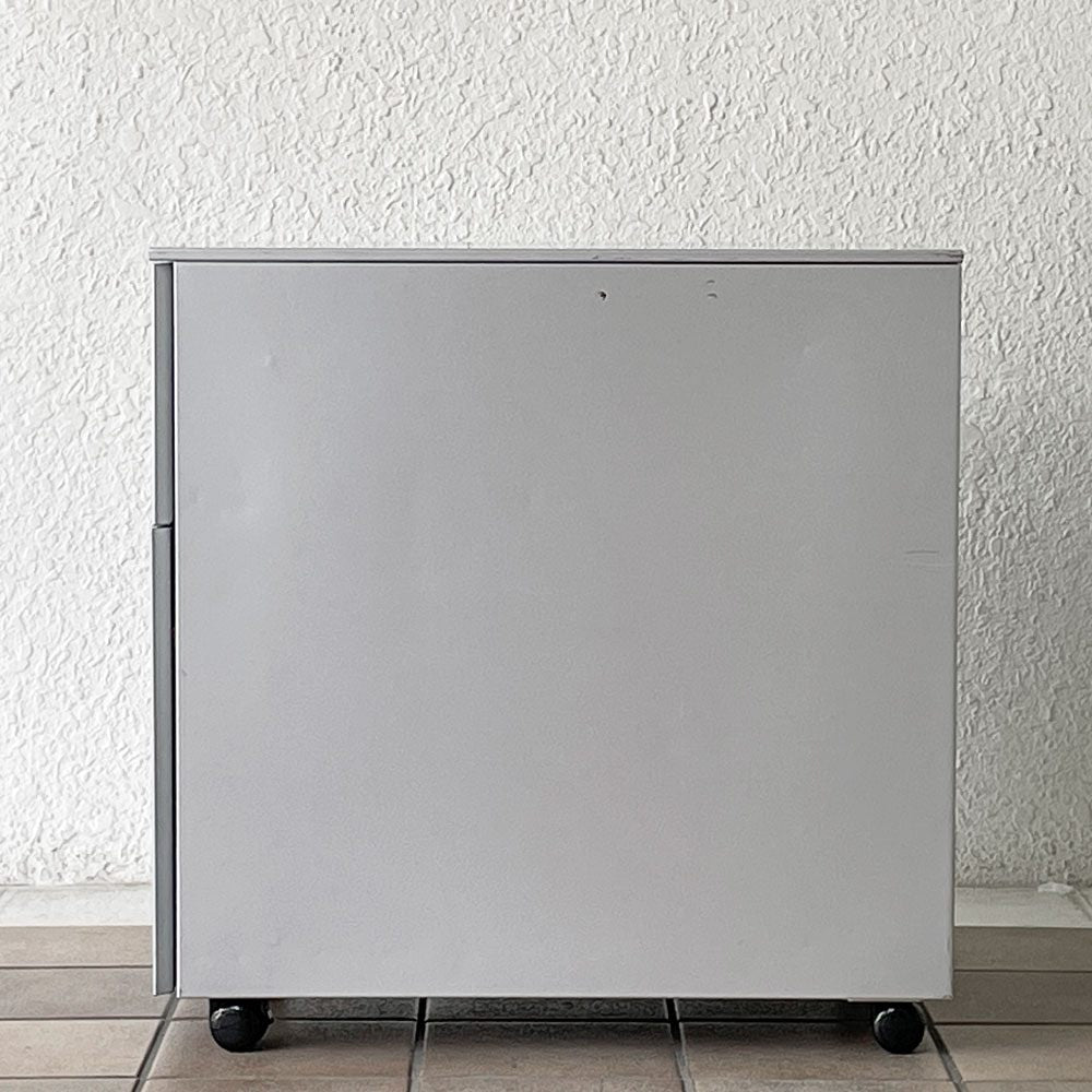 カッシーナ Cassina ixc. AFドロワー AF DRAWER デスクキャビネット ワゴン 鍵付属 キャスターロック機能付き イタリア ミニマルデザイン ◇
