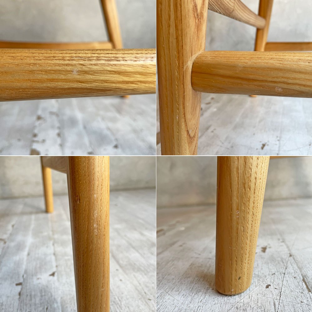 ウニコ unico シグネ SIGNE ダイニングチェア アッシュ材 グレーファブリック ナチュラル 北欧スタイル ♪