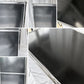 ユーエスエムハラー USMハラー USM Haller モジュラーファニチャー キャビネット シェルフ 1列3段 エクステンションドア ブラック H109cm ◇