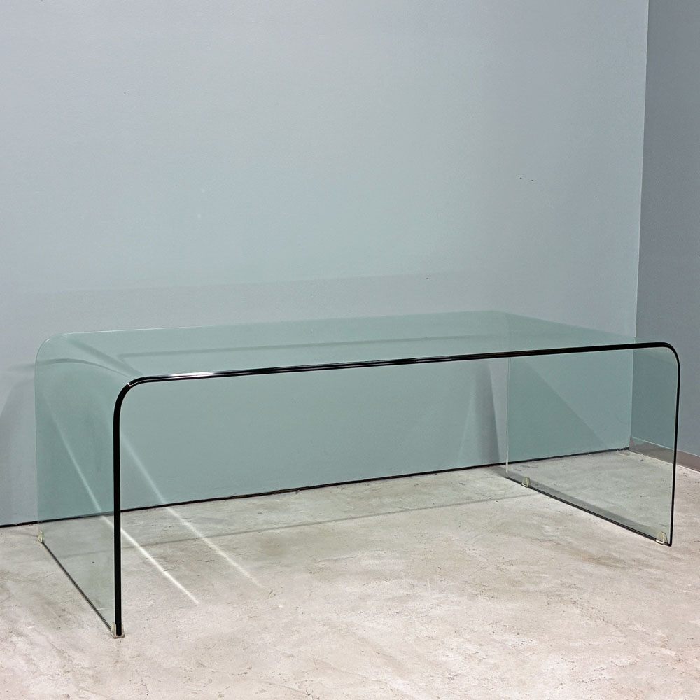 コンチネンタルファニチャー Continental Furniture サターン SATURN ガラステーブル W118cm リビングセンターテーブル モダン IDC大塚家具取扱い ◎