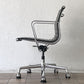 ハーマンミラー Herman Miller イームズアルミナムグループチェア マネージメントチェア アルミバフベース ガス圧昇降仕様 5本脚 キャスタータイプ 本革 イームズ ◇