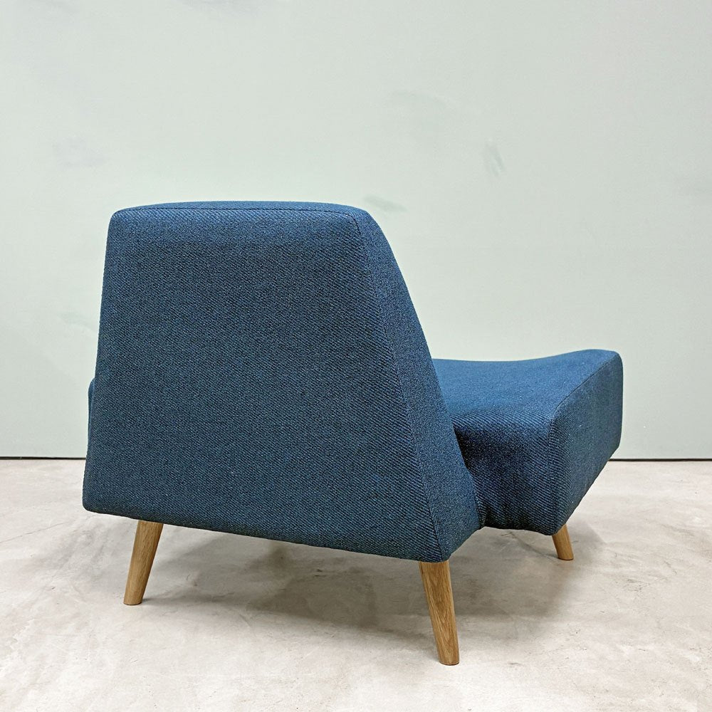 イデー IDEE アーオ ソファ AO SOFA 1Pソファ 1シーター ネイビー ファブリック W75cm 岡嶌要 定価 ￥49,000- ◎
