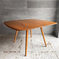アーコール Ercol ドロップリーフテーブル バタフライテーブル ダイニングテーブル エルム材×ビーチ材 UKビンテージ 英国家具 ♪
