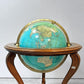 コロンブス COLUMBUS デュオ DUO 地球儀 グローブランプ GLOBE LAMP 物理・行政地図切り替え コロニアル型 ドイツ ●