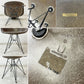 ハーマンミラー Herman Miller 2ndビンテージ アームシェルチェア FRP製 1stタイプ エッフェルベース シールブラウン C&R イームズ ミッドセンチュリー ●