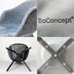 ボーコンセプト BoConcept アデレード ADELAIDE アームチェア ダイニングチェア オーク材 ネイビー コーデュロイ デンマーク 北欧家具 ★