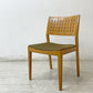カンディハウス CONDE HOUSE ハナコ HANACO ダイニングチェア 三井緑 シルトーリ WT ブラウン系 ナラ材 定価￥90,200～ A ●
