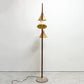 USビンテージ Vintage 3灯 フロアライト フロアスタンド FRPシェード 角度調整可 ミッドセンチュリーデザイン  ●