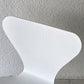 フリッツハンセン Fritz Hansen 3107 セブンチェア カラードアッシュ ホワイト アルネ・ヤコブセン 2022年製 北欧家具 デンマーク ◇