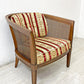 ドレクセルヘリテイジ DREXEL HERITAGE トライユン TRIUNE アップホルスタリーチェア UPHOLSTERY CHAIR ラタン張り USビンテージ A ●