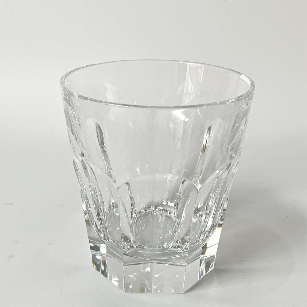 バカラ Baccarat アルクール Harcourt ロックグラス クリスタルガラス フランス 定価33,000円 箱付き 美品 B ★