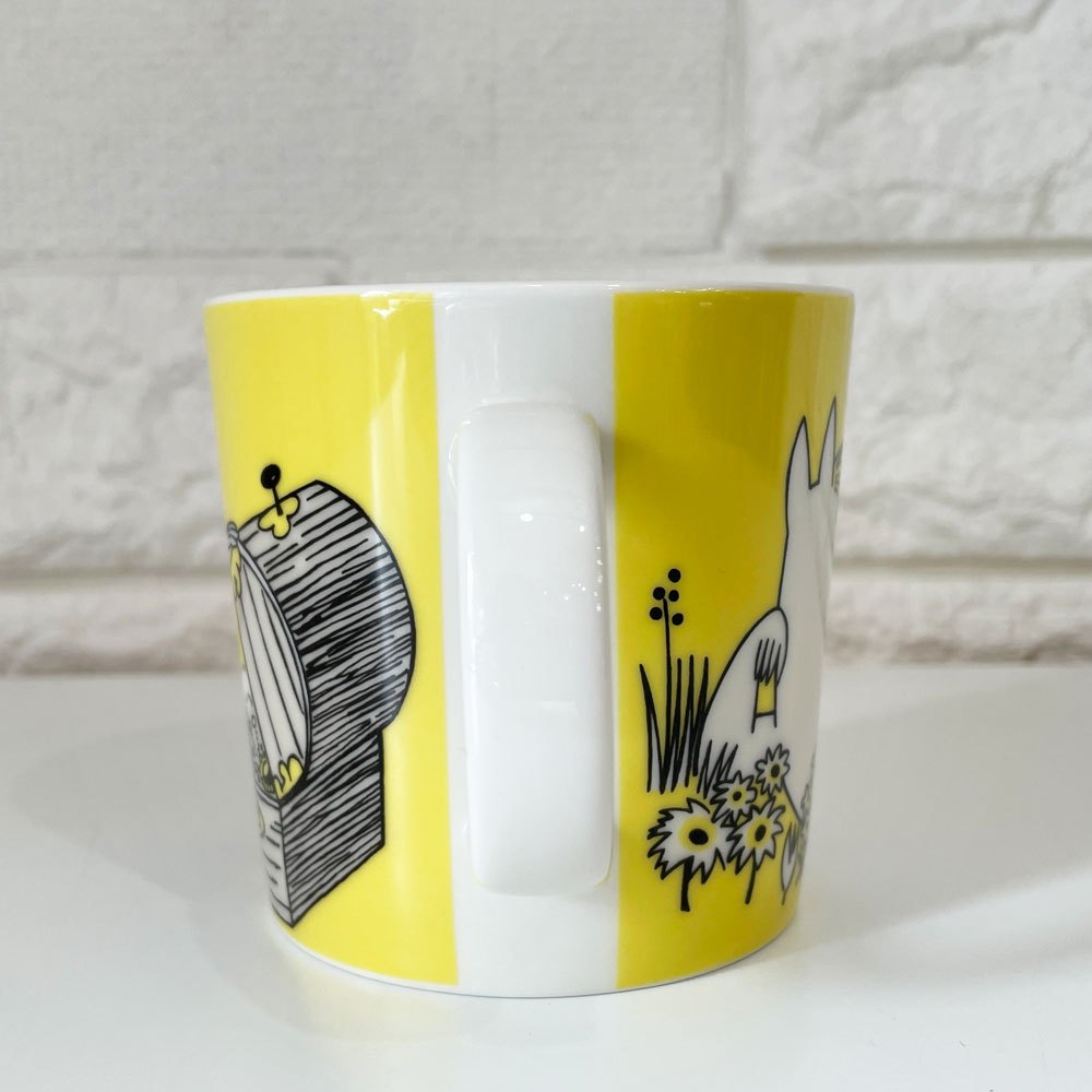 アラビア ARABIA ムーミンマグ MOOMIN スノークのお嬢さん フローレン イエロー 廃番 フィンランド 北欧食器 ◎