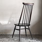 アーコール Ercol ゴールドスミス ダイニングチェア コロニアル ハイバック エルム材 ダークブラウン UKビンテージ 英国 ■