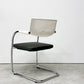 ヴィトラ vitra ビザビ2 Visavis2 アームチェア デスクチェア ホワイト/グレー系 カンティレバー スタッキング可能 アントニオ・チッテリオ B ◎