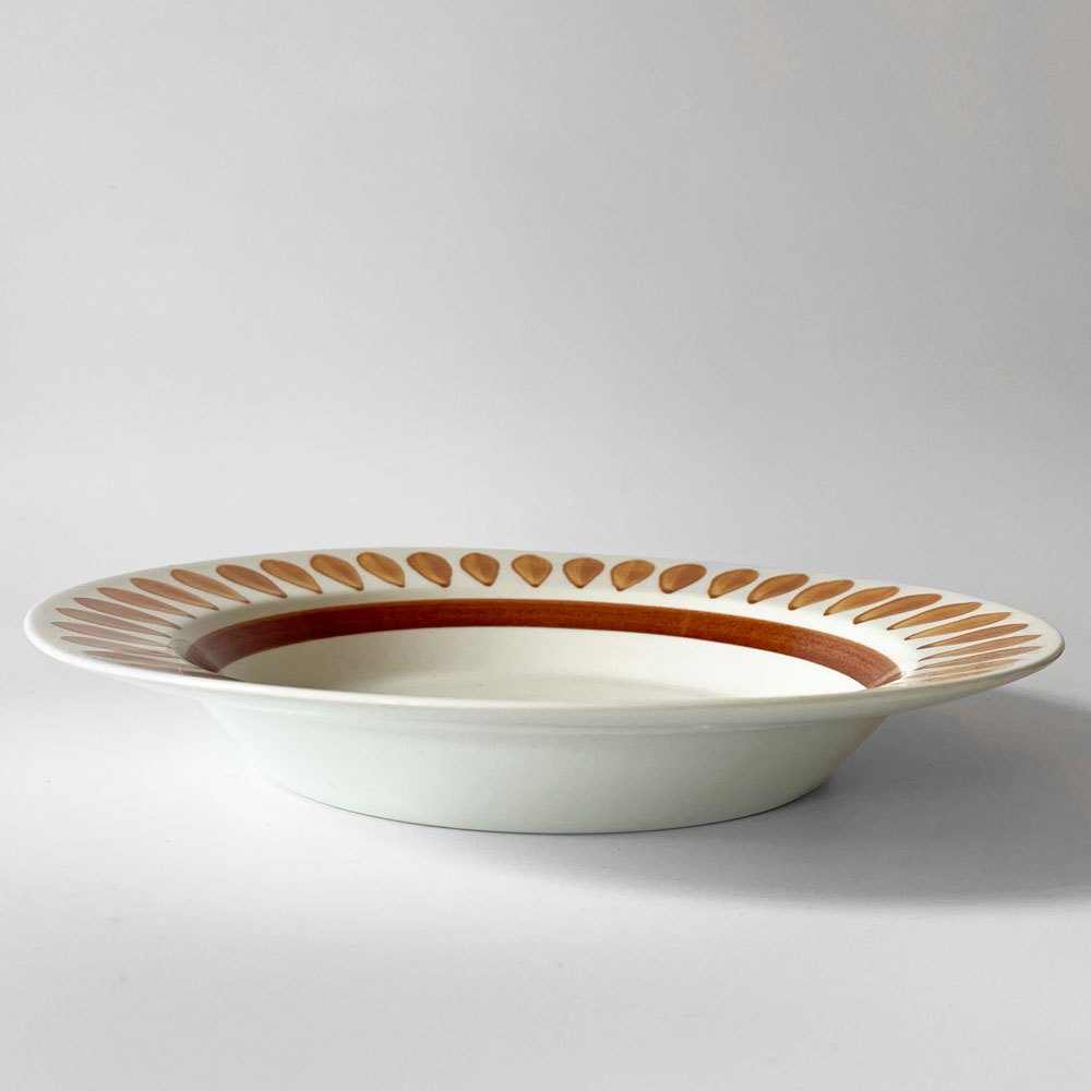 アラビア ARABIA ラッピ Lappi スーププレート 20.5cm オルガ・オソル Olga Osol 北欧食器 ビンテージ B ◇