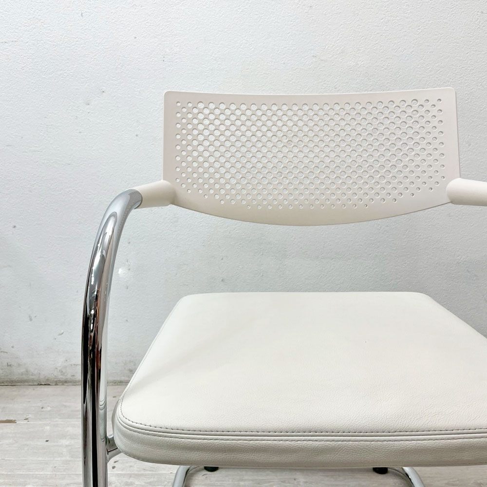 ヴィトラ vitra ビザビ2 Visavis2 アームチェア デスクチェア カンティレバー スタッキング不可仕様 アントニオ・チッテリオ A ●