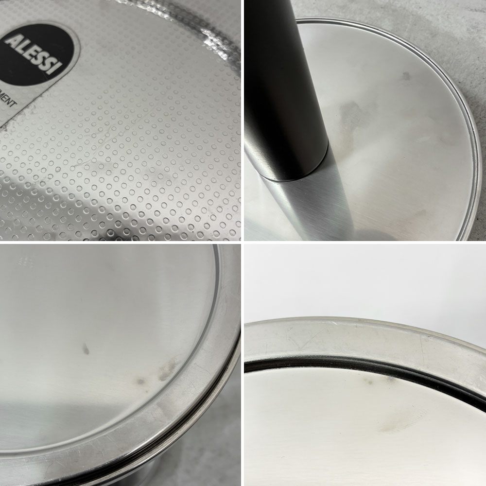アレッシィ ALESSI ワインクーラースタンド 5059 エットーレソットサス + ステンレス ワインクーラー セット モダン イタリア 定価￥113,190～ ●
