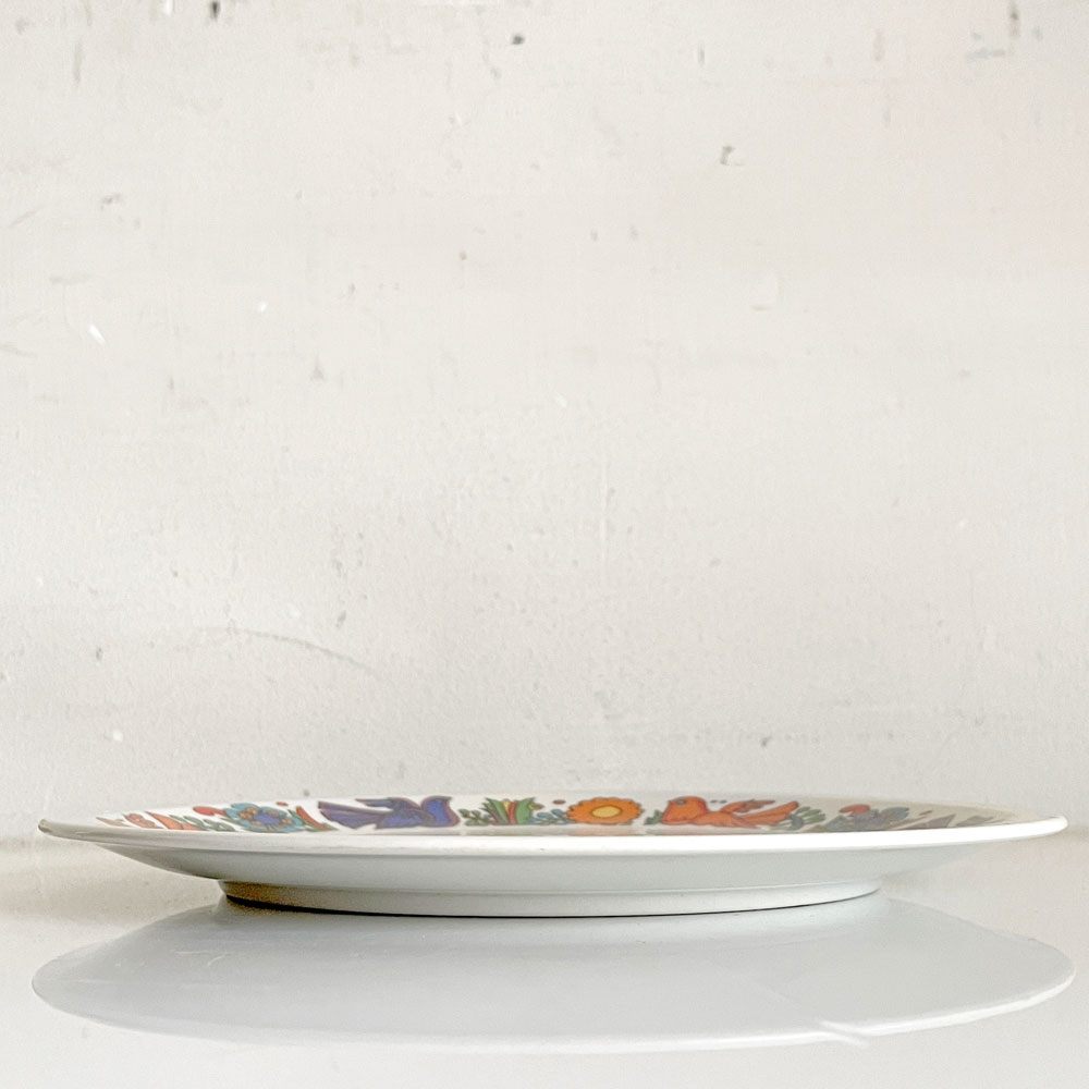 ビレロイ＆ボッホ Villeroy＆Boch アカプルコ Acapulco ラウンド プレート 20cm ルクセンブルク製 ビンテージ A ■
