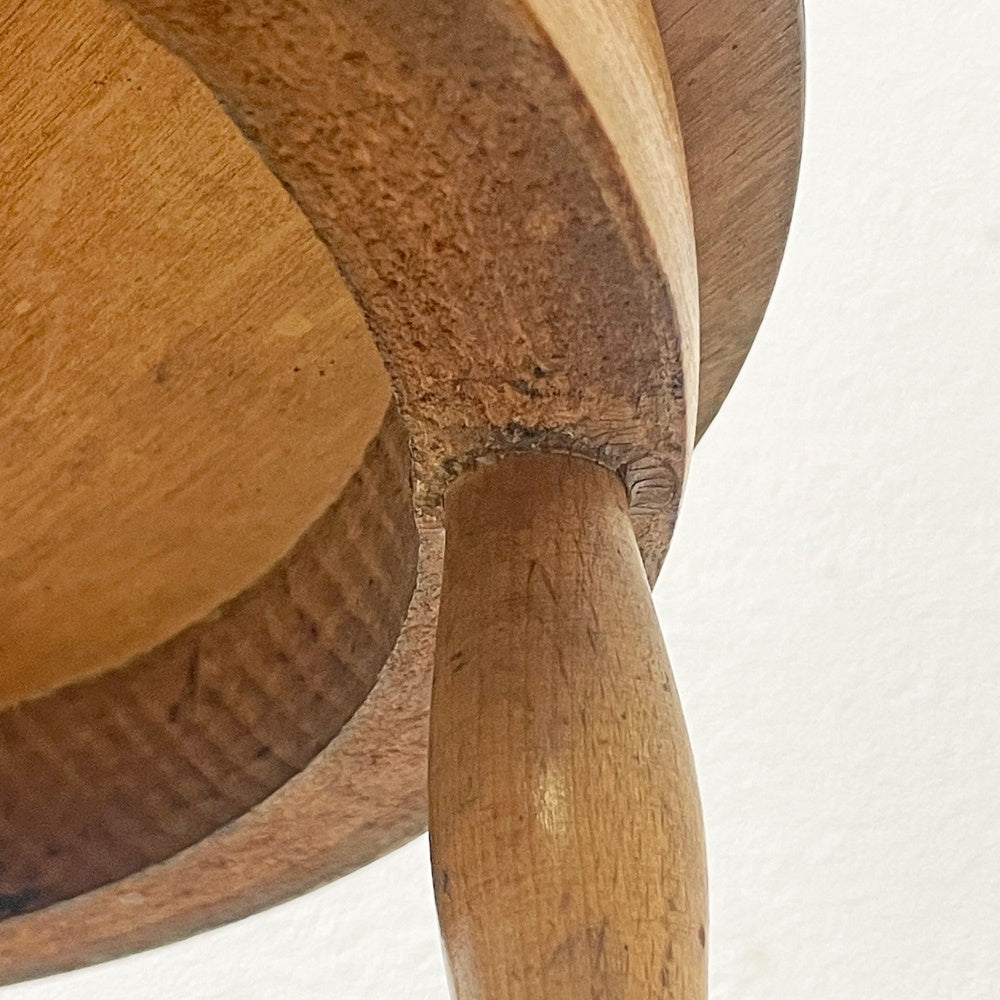 ヨーロピアンビンテージ European Vintage 木製フラワースタンド 花台 プラントスタンド H68cm カントリースタイル シャビーシック ●