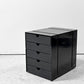 ユーエスエムハラー USM Haller USMハラー ユーエスエム イノス USM inos DRAWER SET ドロワーセット 5段 レターケース ブラック系カラー ●