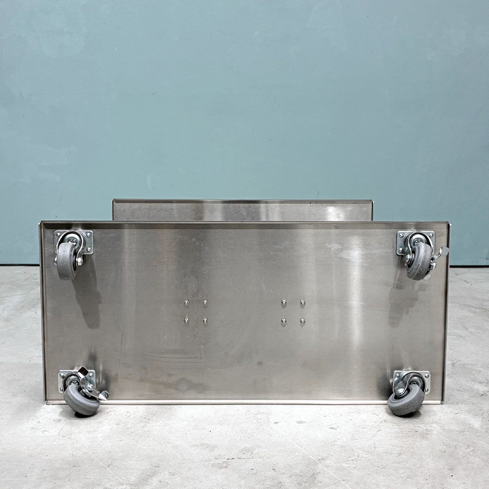 ロンバス・ラボ rhombus lab サス・サイド・トロリー sus side trolley サイドテーブル ワゴン キャスター フック付き ステンレス 店舗什器 ◎