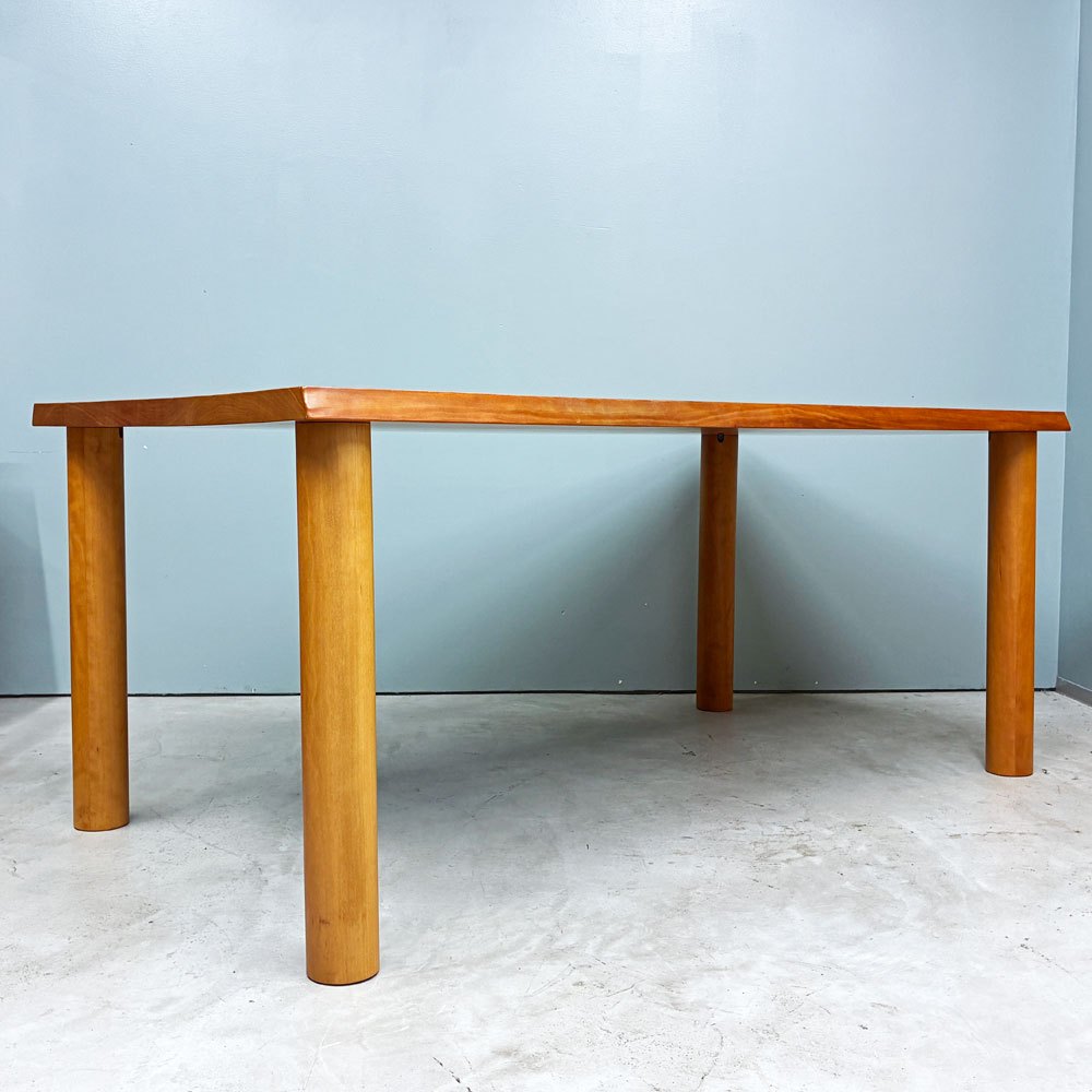 家具蔵 KAGURA カーム CALM ダイニングテーブル チェリー無垢材 W165cm 耳付き クラフト家具 国産家具 ◎