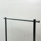 インダストリアルデザイン Industrial design スチール製 ハンガーラック W105cm アジャスター付き 店舗什器 工業系 ●