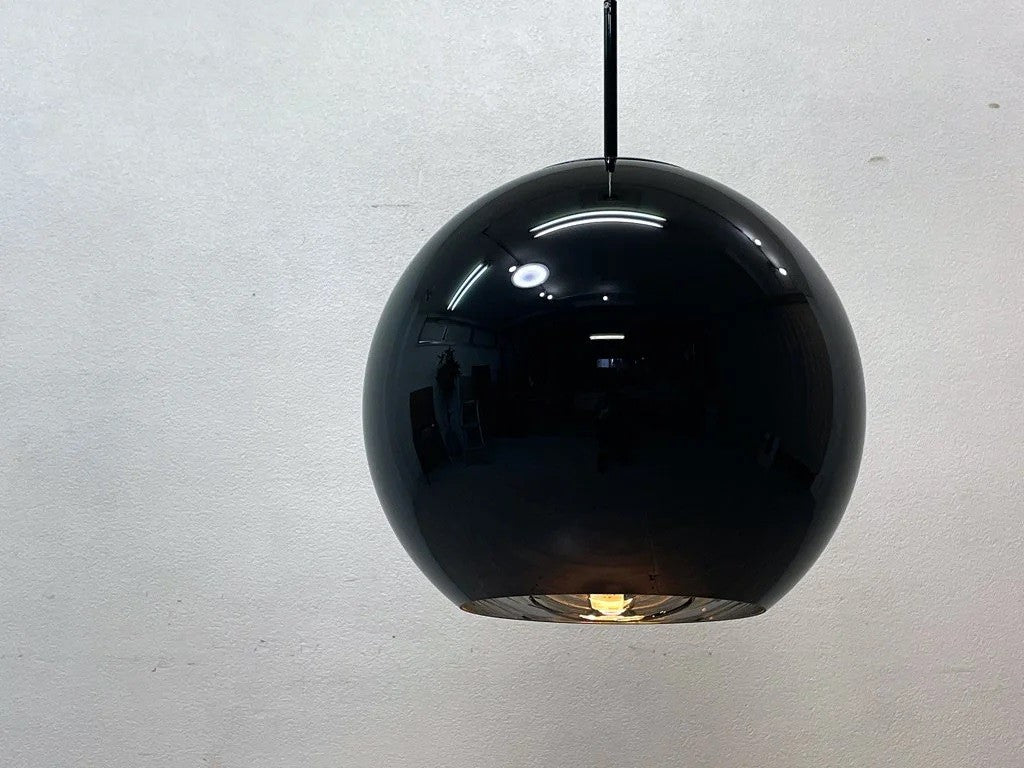 トムディクソン Tom Dixon コッパー ラウンド ペンダントライト 45 Copper Round Pendant ブラック色 廃番 定価113,000円 箱付 展示美品 ●