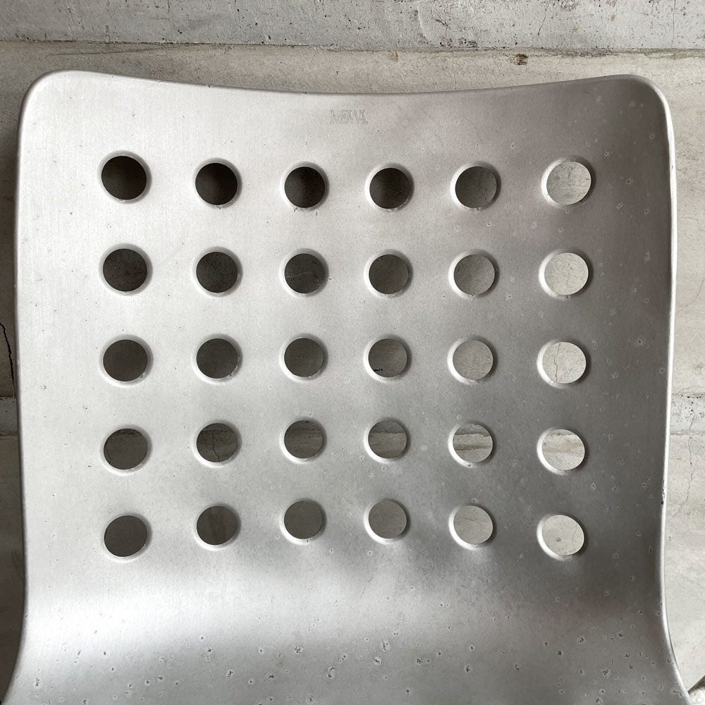 MEWA ビンテージ Vintage ランディチェア Landi Chair アルミニウム スタッキングチェア ガーデンチェア ダイニングチェア ハンス・コレー Hans Coray スイス 希少♪