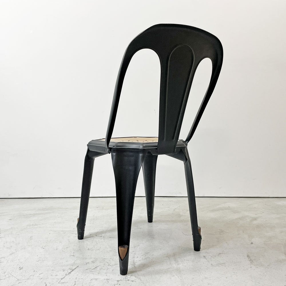 ノーザンオハイオインダストリアル Northern Ohio Industrial マルチプルズチェア Multipls Chair ダイニングチェア スタッキング ブラックスチール インダストリアルデザイン C ●