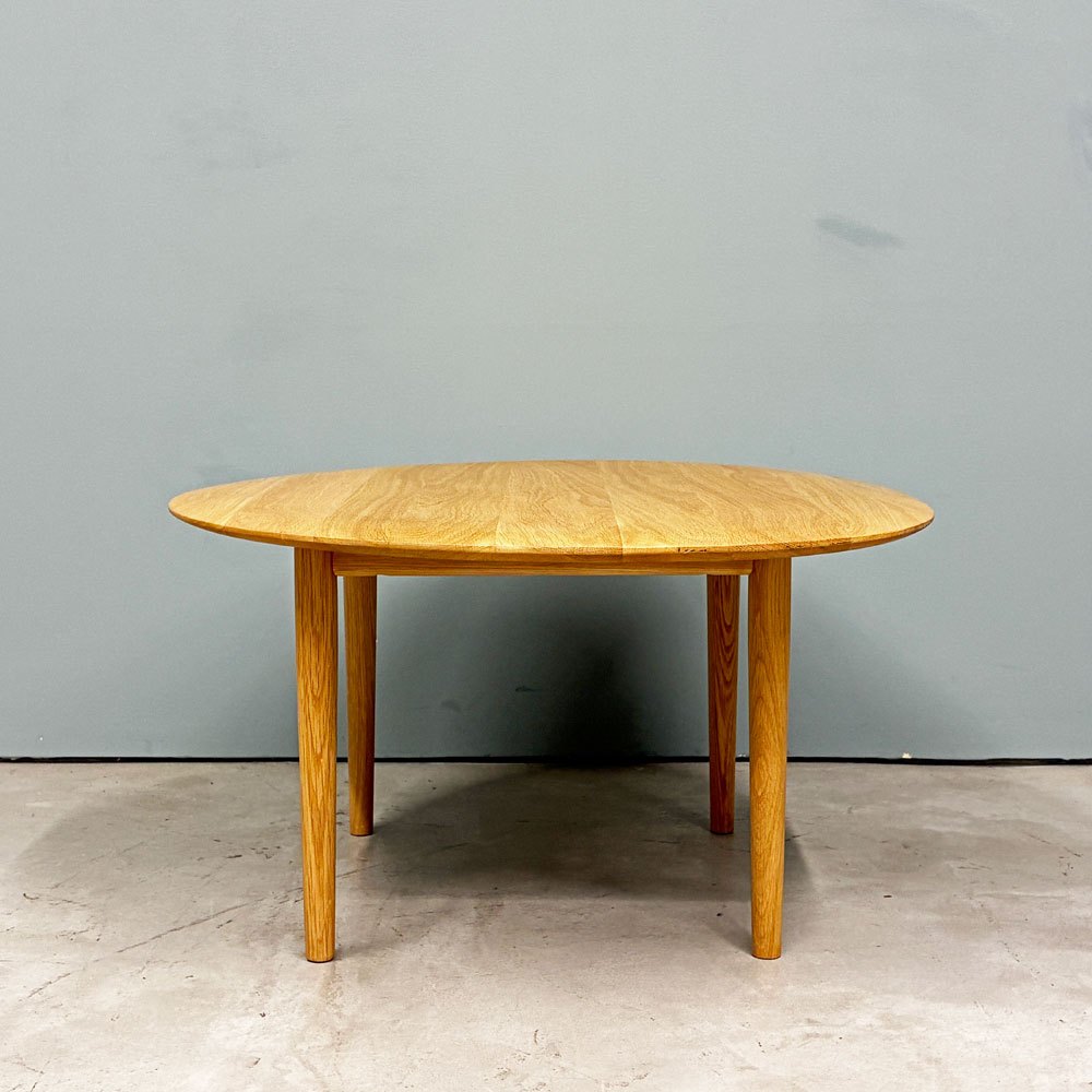 ナチュラルデザイン コーヒーテーブル オーク材 無垢材 リビングテーブル W67cm D80cm 北欧スタイル ◎