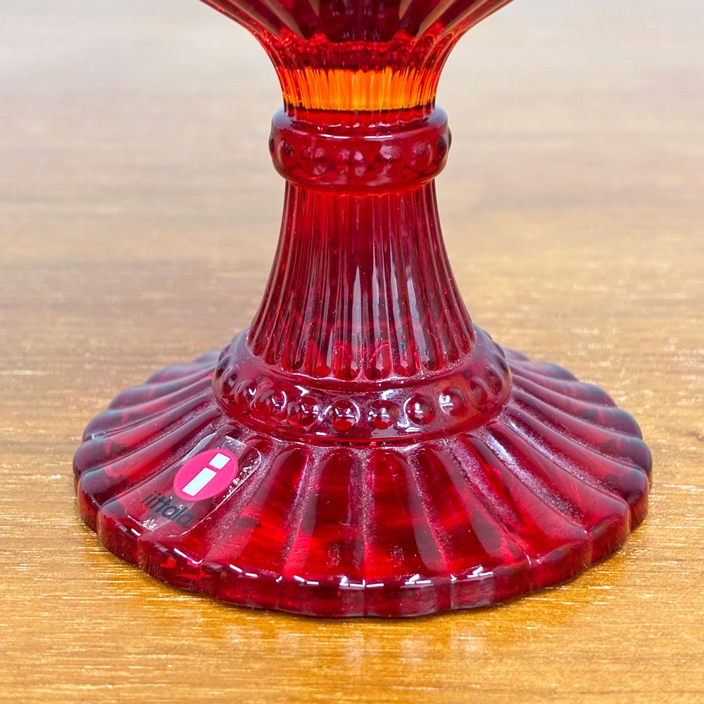 イッタラ iittala マリメッコ marimekko マリスコーリ Mariskooli マリボウル レッド Sサイズ 12cm ◎