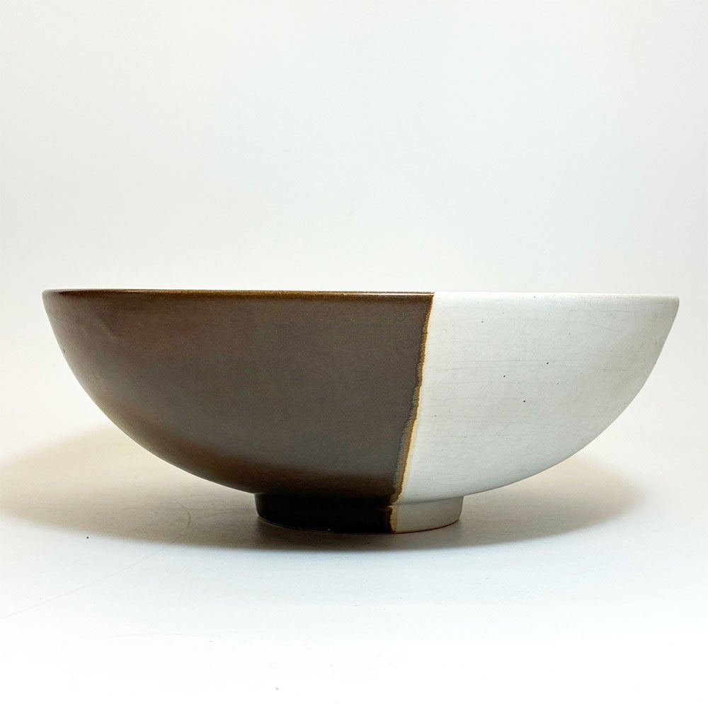 クピターンサビ Kupittaan Savi サービングボウル ハンドペイント 二層釉薬 22.5cm フィンランドビンテージ 北欧食器 ★
