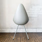 フリッツハンセン Fritz Hansen ドロップチェア DROP ダイニングチェア ストーングレー 脚塗装 アルネ・ヤコブセン デンマーク 廃番カラー 現行定価￥55,880- ◎