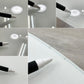 カッシーナイクスシー Cassina ixc. 713 Table ローテーブル センターテーブル クリア×ホワイトガラス ラウンド Φ89cm テオドール・ワッデル Theodore Waddell 廃番 ガラス交換品 ●