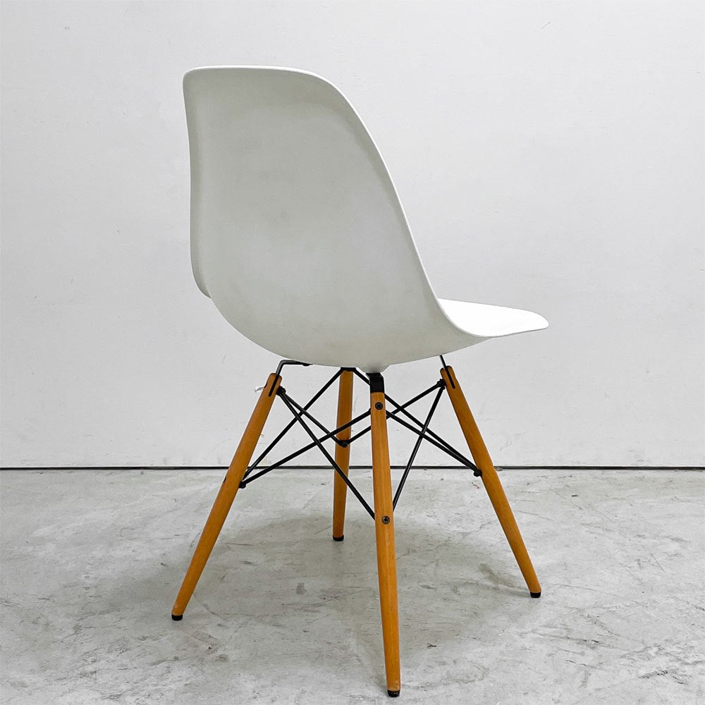 ヴィトラ vitra サイドシェルチェア ポリプロピレン製 ホワイト ドゥエルレッグ DSW C&R イームズ ミッドセンチュリー D ●